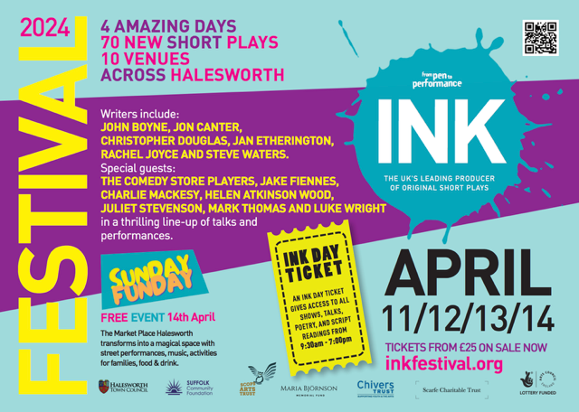 Helen Atkinson Wood in The Archers and at The Ink Festival
